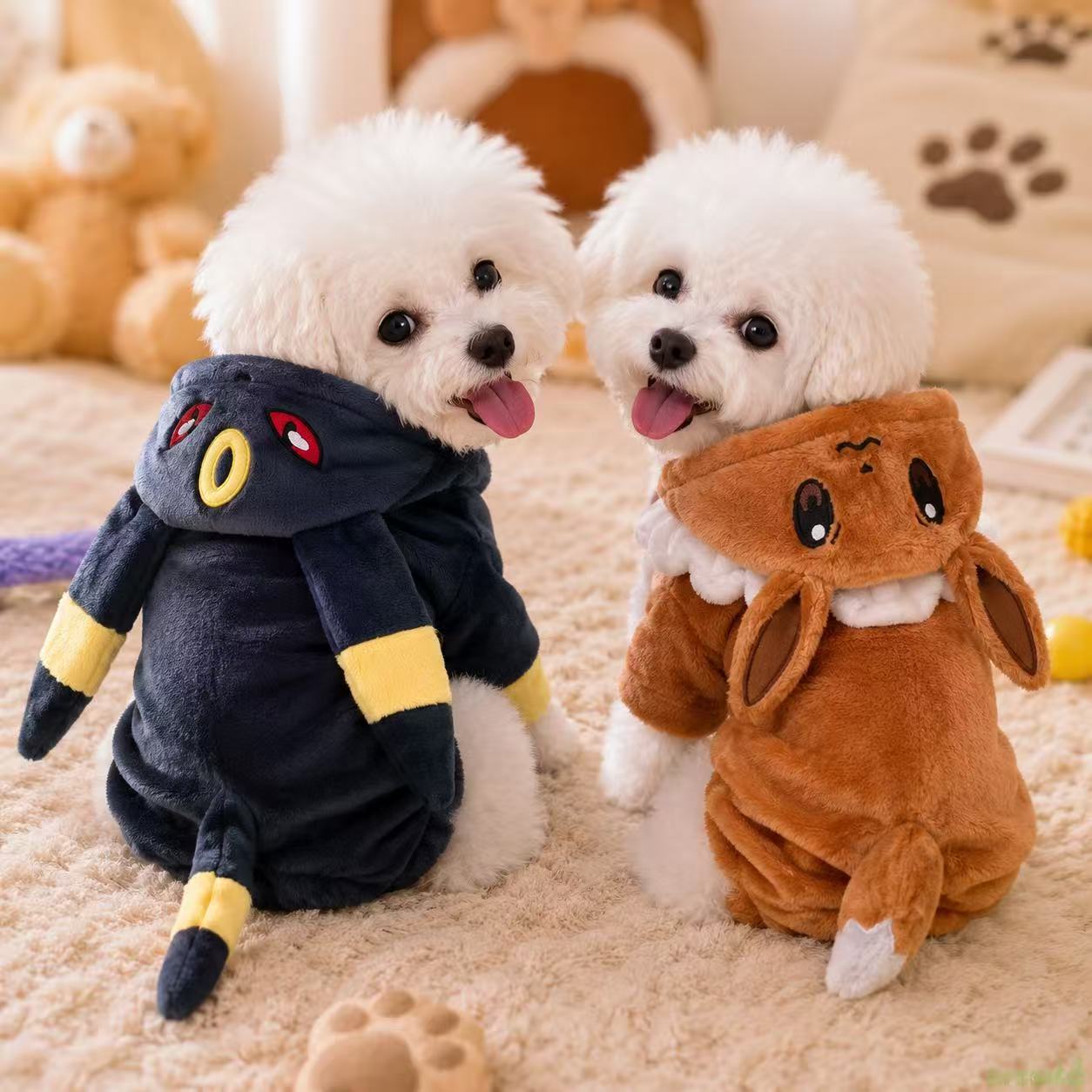 Pet Supplies First - Yeni Pokemon Köpek Kostümleri Anime Eevee