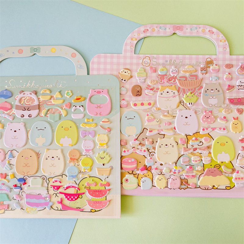 Pet Supplies First - Kawaii Shirokuma Çıkartmalar 3D Kabarcık Köpük