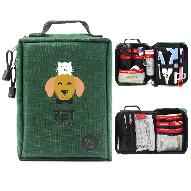 Pet Supplies First - BearHoHo tıbbi malzemeler saklama çantası taşınabilir