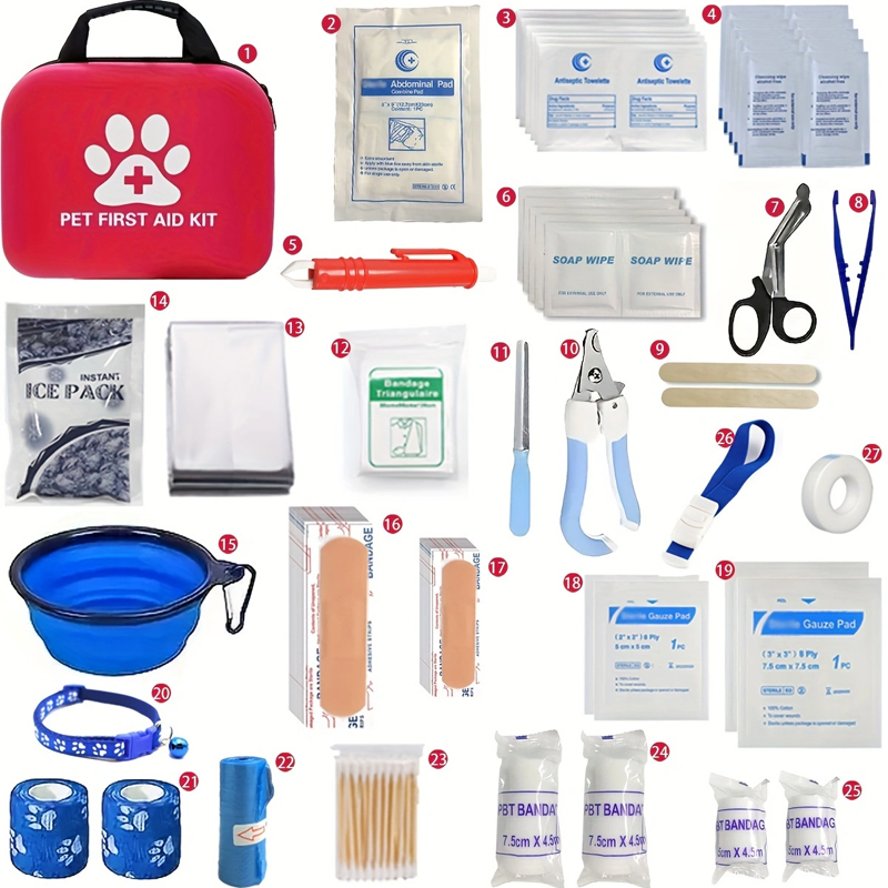 Evcil Hayvan İlk Yardım Çantas - Pet Supplies First incelemesi ve fiyatı